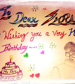 happy birthday shraey....BY simi